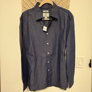 Jos. A. Bank Blue Casual Button Down Shirt